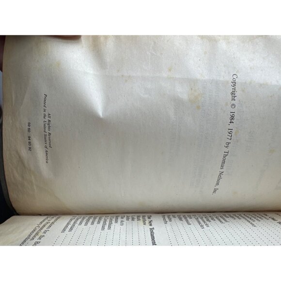 The Holy Bible King James Version Regency Edition READ Red Letter - Picture 6 of 16